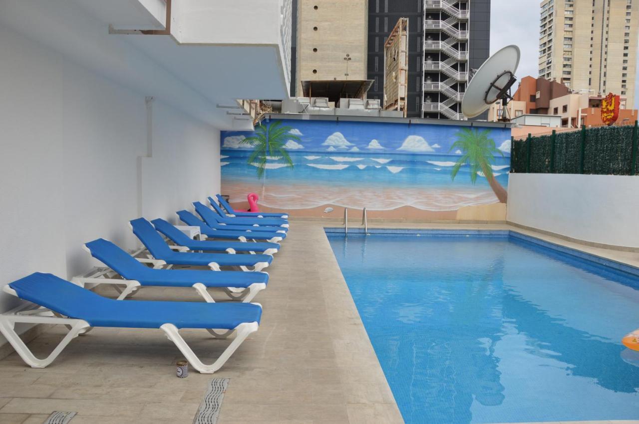 Apts Ara With Pool Benidorm Esterno foto